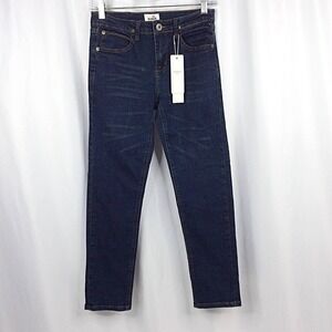 NWT Hudson Jagger Slim Jeans Girl's SIze 12 Skinny Blue Dark Wash Denim